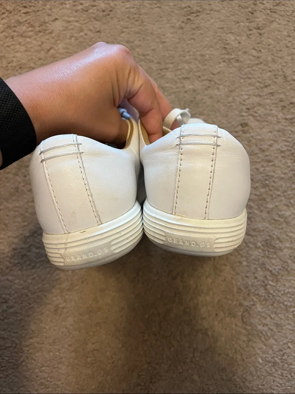 Cole Haan White Leather Women's Sneakers
